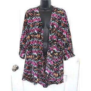 Lularoe colorful kimono shawl